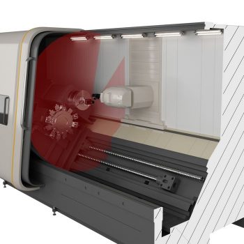 L-702SP 5-Axis Machine Tool & Spindle Alignment System in MultiTurn cutaway image